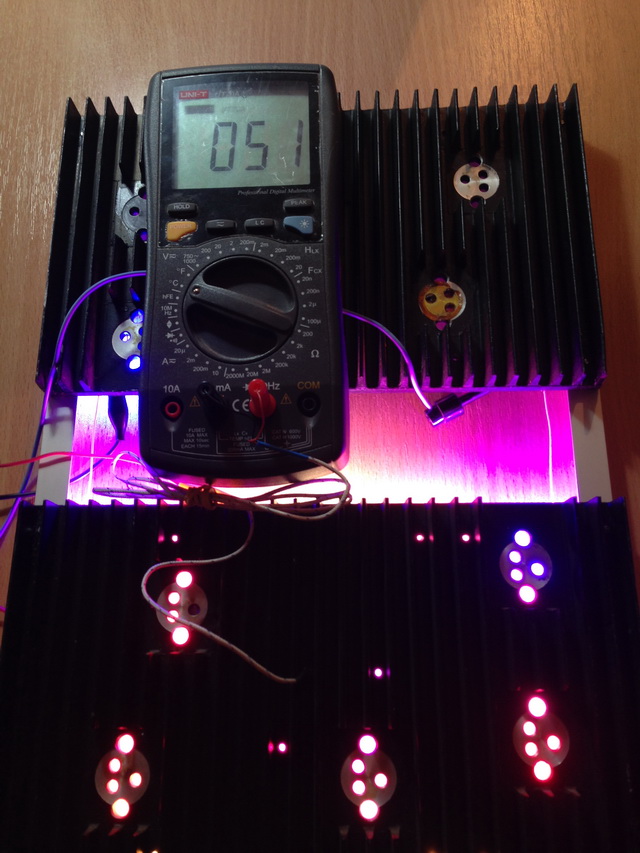 Измерение температуры радиатора 