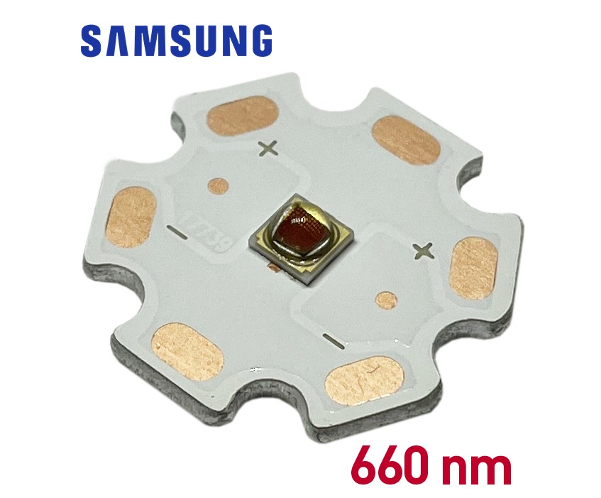 Светодиод для растений и аквариумов Samsung LH351 V2 660нм, красный